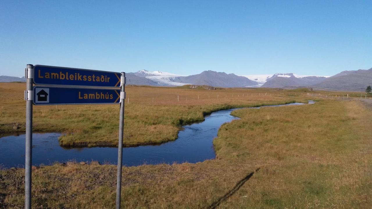 Lambhus Glacier View Cabins Höfn Buitenkant foto